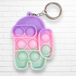 Fidget Toy Keychain Bubble Pop Sensory Toy